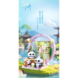 JIALE SPECIAL 54045 BỘ SƯU TẬP PHƯƠNG ĐÔNG CỜ VUA VUI NHỘN bộ đồ chơi xếp lắp ráp ghép mô hình