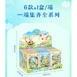 JIALE SPECIAL 54046 BỘ SƯU TẬP PHƯƠNG ĐÔNG TRANH MÙA XUÂN bộ đồ chơi xếp lắp ráp ghép mô hình