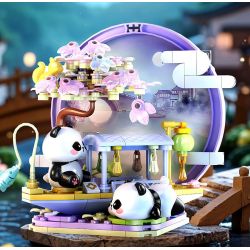 JIALE SPECIAL 54047 TỤ HỘI PHƯƠNG ĐÔNG TRÀ ĐẠO bộ đồ chơi xếp lắp ráp ghép mô hình