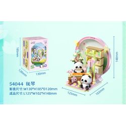 JIALE SPECIAL 54047 TỤ HỘI PHƯƠNG ĐÔNG TRÀ ĐẠO bộ đồ chơi xếp lắp ráp ghép mô hình