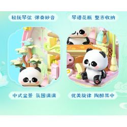 JIALE SPECIAL 54047 TỤ HỘI PHƯƠNG ĐÔNG TRÀ ĐẠO bộ đồ chơi xếp lắp ráp ghép mô hình