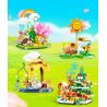 JIALE SPECIAL 54020 CHUYỆN CÁC MÙA CHIỀU HẠ bộ đồ chơi xếp lắp ráp ghép mô hình 186 khối