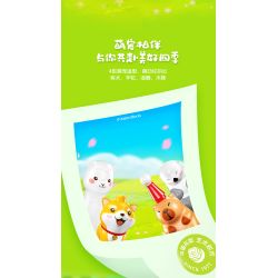 JIALE SPECIAL 54020 CHUYỆN CÁC MÙA CHIỀU HẠ bộ đồ chơi xếp lắp ráp ghép mô hình 186 khối