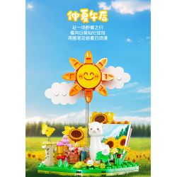 JIALE SPECIAL 54020 CHUYỆN CÁC MÙA CHIỀU HẠ bộ đồ chơi xếp lắp ráp ghép mô hình 186 khối