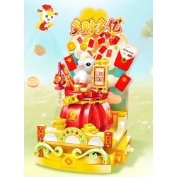 JIALE SPECIAL 54065 VÒNG QUAY NGỰA DỄ THƯƠNG CHÚNG TÔI ĐỊNH SẼ SỚM GẶP BẠN bộ đồ chơi xếp lắp ráp ghép mô hình Creator Sáng Tạo