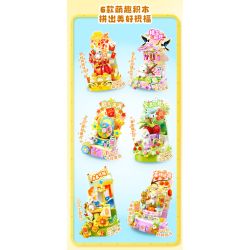 JIALE SPECIAL 54067 VÒNG QUAY NGỰA DỄ THƯƠNG SỐNG MAY MẮN bộ đồ chơi xếp lắp ráp ghép mô hình Creator Sáng Tạo