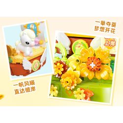 JIALE SPECIAL 54069 LỄ HỘI NGỰA DỄ THƯƠNG HẠ CÁNH NGAY LẬP TỨC bộ đồ chơi xếp lắp ráp ghép mô hình Creator Sáng Tạo