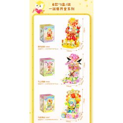 JIALE SPECIAL 54069 LỄ HỘI NGỰA DỄ THƯƠNG HẠ CÁNH NGAY LẬP TỨC bộ đồ chơi xếp lắp ráp ghép mô hình Creator Sáng Tạo