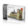 JUN DA LONG TOYS JDLT 9572 PINXING PX.440 .440 WANGE DR.LUCK 5210 non  NHÀ THỜ ĐỨC BÀ PARIS bộ đồ chơi xếp lắp ráp ghép mô hình Mini Modular CATHÉDRALE NOTRE DAME DE PARIS Đường Phố Thu Nhỏ 1380 khối
