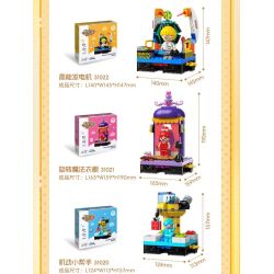 JIALE SPECIAL KB31022 31022 NIỀM VUI GIA ĐÌNH MANFEN NGƯỜI TẠO RA NĂNG LƯỢNG CAO THOMAS CHA CỦA BÁC SĨ bộ đồ chơi xếp lắp ráp ghép mô hình Movie & Game Phim Và Trò Chơi