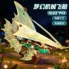 OJIGA 7624 PHI THUYỀN CÁNH ẢO LING QIONG bộ đồ chơi xếp lắp ráp ghép mô hình 1032 khối