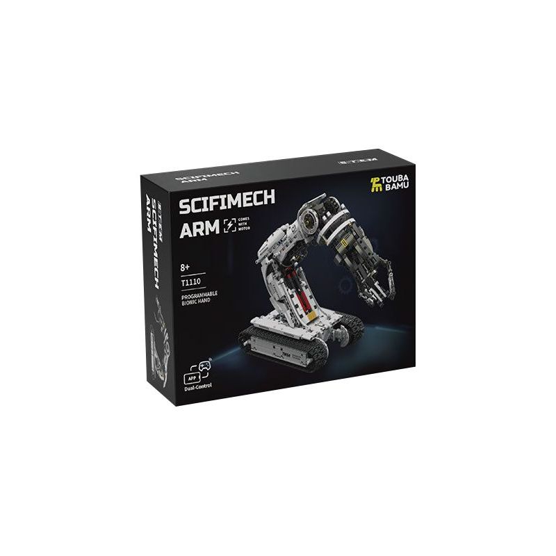 TAKUKI T1110 1110 CÁNH TAY ROBOT LẬP TRÌNH KHOA HỌC VIỄN TƯỞNG bộ đồ chơi xếp lắp ráp ghép mô hình Technic Kỹ Thuật Công Nghệ Cao Mô Hình Phương Tiện 1512 khối