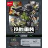 SEMBO 105178 IRON-BLOODED RELOADED MINIFIGURES GỒM 12 HỘP NHỎ bộ đồ chơi xếp lắp ráp ghép mô hình Military Army Quân Sự Bộ Đội