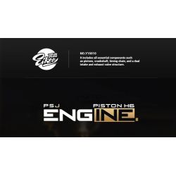 EIKEE Y15010 15010 H6 ĐỘNG CƠ HÚT KHÍ TỰ NHIÊN NẰM ĐỐI DIỆN bộ đồ chơi xếp lắp ráp ghép mô hình Technic PSJ PISTON H6 ENGINE Kỹ Thuật Công Nghệ Cao Mô Hình Phương Tiện 879 khối