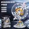 DREAMBEILE 18039 QUẢ CẦU QUAY CỦA PHI HÀNH GIA bộ đồ chơi xếp lắp ráp ghép mô hình City ROTATING GLOBE ASTRONAUT Thành Phố 242 khối