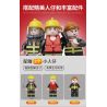 FORANGE FC3340 3340 TRẠM CỨU HỎA QUỸ ĐẠO bộ đồ chơi xếp lắp ráp ghép mô hình City Thành Phố 651 khối