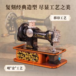 PANTASY 85028 MÁY KHÂU TAY bộ đồ chơi xếp lắp ráp ghép mô hình Creator HAND CRANK SEWING MACHINE Sáng Tạo 1360 khối