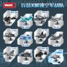 WOMA C1004 1004 AIR OVERLORD BLIND BOX 12 MẪU bộ đồ chơi xếp lắp ráp ghép mô hình Military Army Quân Sự Bộ Đội 660 khối