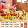 DECOOL BRICKCOOL 77111 LITTLE COLLECTOR KHOẢNH KHẮC THƠM NGON ĐỒ ĂN MINI 16 LOẠI bộ đồ chơi xếp lắp ráp ghép mô hình Creator TINY COLLECTION Sáng Tạo