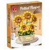 GAOMISI T2120 2120 CÂY CẢNH HƯỚNG DƯƠNG bộ đồ chơi xếp lắp ráp ghép mô hình Creator SUNFLOWER Sáng Tạo 861 khối