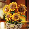 GAOMISI T2120 2120 CÂY CẢNH HƯỚNG DƯƠNG bộ đồ chơi xếp lắp ráp ghép mô hình Creator SUNFLOWER Sáng Tạo 861 khối