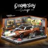MINGDI LEIBAO K3181 3181 GARAGE NGÀY TẬN THẾ DODGE HELLCAT V8 bộ đồ chơi xếp lắp ráp ghép mô hình Racers DOOMSDAY GARAGE HELLCAT V8 Đua Tốc Độ
