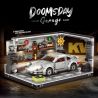 MINGDI LEIBAO K3182 3182 GARAGE CỔ ĐIỂN 964 bộ đồ chơi xếp lắp ráp ghép mô hình Racers DOOMSDAY GARAGE Đua Tốc Độ