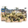Kazi KY84042 84042 KY84043 84043 KY84044 84044 KY84045 84045 Xếp hình kiểu  MILITARY ARMY 4 In 1 Mammoth Tank Xe Tăng 4 Trong 1 gồm 4 hộp nhỏ 1242 khối