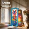 GOQI GQ-3080 3080 GQ3080 BỨC TRANH CỬA SỔ MÀU MÈO BAROQUE bộ đồ chơi xếp lắp ráp ghép mô hình Art 397 khối