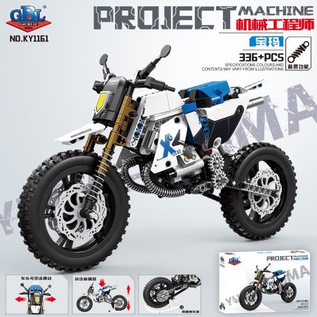 GBL KY1161 1161 XE MÁY BMW bộ đồ chơi xếp lắp ráp ghép mô hình Technic Kỹ Thuật Công Nghệ Cao Mô Hình Phương Tiện 336 khối