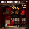 SMALL ANGLE JD142 CỬA HÀNG SỬA CHỮA MỸ bộ đồ chơi xếp lắp ráp ghép mô hình Creator CAR MOD SHOP Sáng Tạo 2819 khối
