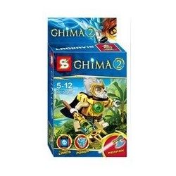 SY 137 KHÍ CÔNG TRUYỀN THUYẾT NHÂN VẬT NHỎ 6 LOẠI bộ đồ chơi xếp lắp ráp ghép mô hình Legends Of Chima CHIMA 2 Bộ Tộc Thú