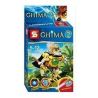 SY 137 KHÍ CÔNG TRUYỀN THUYẾT NHÂN VẬT NHỎ 6 LOẠI bộ đồ chơi xếp lắp ráp ghép mô hình Legends Of Chima CHIMA 2 Bộ Tộc Thú