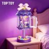 TOP TOY TC2347 2347 ĐÈN NGỦ GIA ĐÌNH SANRIO VỚI ÁNH SÁNG VÀ BÓNG TỐI NHƯ MỘT GIẤC MƠ CẢM HỨNG QUẢ MÂM XÔI COOLOMI bộ đồ chơi xếp lắp ráp ghép mô hình SANRIO CHARACTERS KUROMI 250 khối