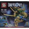 SY 752 KÍCH THƯỚC PHANTOM NINJAGO BA MẪU TRANSFORMATION SERIES 4 bộ đồ chơi xếp lắp ráp ghép mô hình The Lego Ninjago Movie Ninja Lốc Xoáy 294 khối