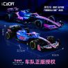 CADA DOUBLEE C55024 55024 ĐỘI ĐUA ALPINE F1 A525 1:24 tỷ lệ 1:24 bộ đồ chơi xếp lắp ráp ghép mô hình Speed Champions Racing Cars BWT ALPINE FORMULA ONE TEAM A525 Đua Xe Công Thức 300 khối