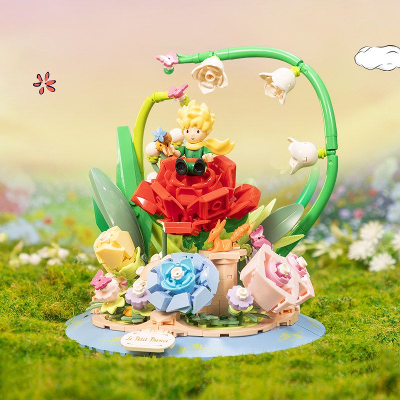 PANTASY 86337 TRUYỆN HOA HỒNG HOÀNG TỬ BÉ bộ đồ chơi xếp lắp ráp ghép mô hình LE PETIT PRINCE ROSE TALE 304 khối