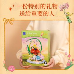 PANTASY 86337 TRUYỆN HOA HỒNG HOÀNG TỬ BÉ bộ đồ chơi xếp lắp ráp ghép mô hình LE PETIT PRINCE ROSE TALE 304 khối