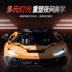 GULY 10650 XE THỂ THAO MCLAREN W1 1:8 tỷ lệ 1:8 bộ đồ chơi xếp lắp ráp ghép mô hình Technic Kỹ Thuật Công Nghệ Cao Mô Hình Phương Tiện 3466 khối