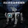 TAKUKI T1109 1109 CON CHÓ CƠ KHÍ CHIẾN TRANH KHOA HỌC VIỄN TƯỞNG bộ đồ chơi xếp lắp ráp ghép mô hình Technic Kỹ Thuật Công Nghệ Cao Mô Hình Phương Tiện