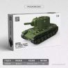 THIRDPARTY 300028 XE TĂNG HẠNG NẶNG KV-2 CỦA LIÊN XÔ 1:40 tỷ lệ 1:40 bộ đồ chơi xếp lắp ráp ghép mô hình Military Army KV-2 HEAVY TANK Quân Sự Bộ Đội 803 khối