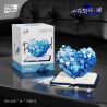 WEILE CHUANGXIANG 2265 2266 2267 2268 TRÁI TIM NỞ RỘ HOA VÀ TÌNH YÊU 4 PHONG CÁCH bộ đồ chơi xếp lắp ráp ghép mô hình Arts & Crafts 768 khối