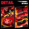 EIKEE Y24001 24001 XE FERRARI 499P 8 LƯỚI bộ đồ chơi xếp lắp ráp ghép mô hình Speed Champions Racing Cars Đua Xe Công Thức 477 khối