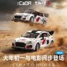 CADA DOUBLEE C51104 51104 CUỘC SỐNG TĂNG TỐC 3 XE ĐUA AUDI A3 1:20 tỷ lệ 1:20 bộ đồ chơi xếp lắp ráp ghép mô hình Creator Sáng Tạo