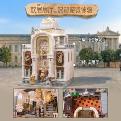 PANTASY 85047 BẢO TÀNG KHỦNG LONG bộ đồ chơi xếp lắp ráp ghép mô hình Creator DINOSAUR MUSEUM Sáng Tạo 3061 khối