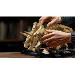 NIFELIZ NF10351 10351 HÓA THẠCH TRICERATOPS bộ đồ chơi xếp lắp ráp ghép mô hình Creator TRICERATOPS FOSSIL Sáng Tạo 798 khối