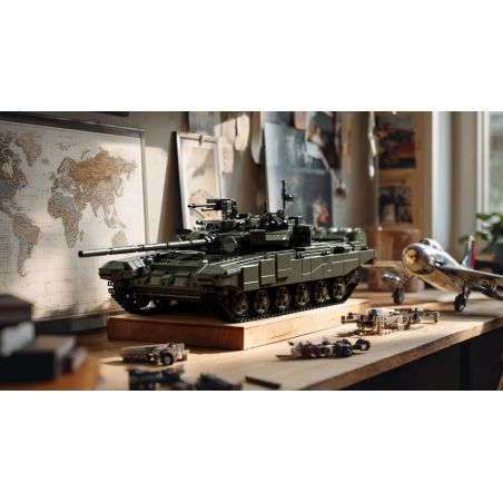 NIFELIZ NF10330 10330 XE TĂNG CHIẾN ĐẤU CHỦ LỰC T-90 bộ đồ chơi xếp lắp ráp ghép mô hình Military Army T-90A TANK Quân Sự Bộ Đội 2083 khối