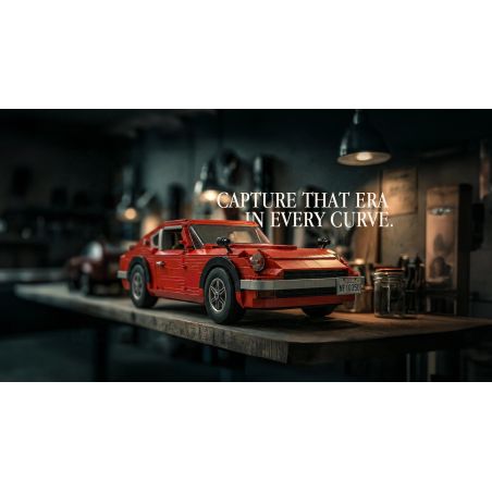 NIFELIZ NF10350 10350 NISSAN 240Z FAIRLADY QUỶ ĐỎ DATSUN bộ đồ chơi xếp lắp ráp ghép mô hình Creator Z240 Sáng Tạo 1694 khối