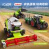 CADA DOUBLEE C65014 65014 MÁY GẶT ĐẬP LIÊN HỢP MINI CLAAS bộ đồ chơi xếp lắp ráp ghép mô hình City Thành Phố 384 khối
