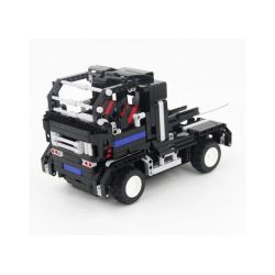 QIHUI 8008 non  XE ĐẦU KÉO ĐEN bộ đồ chơi xếp lắp ráp ghép mô hình  Kỹ Thuật Công Nghệ Cao Mô Hình Phương Tiện 483 khối